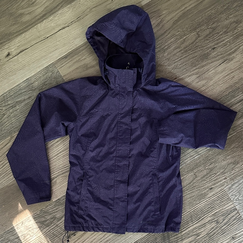 Eddie Bauer weatheredge rain jacket purple women's‎ XS